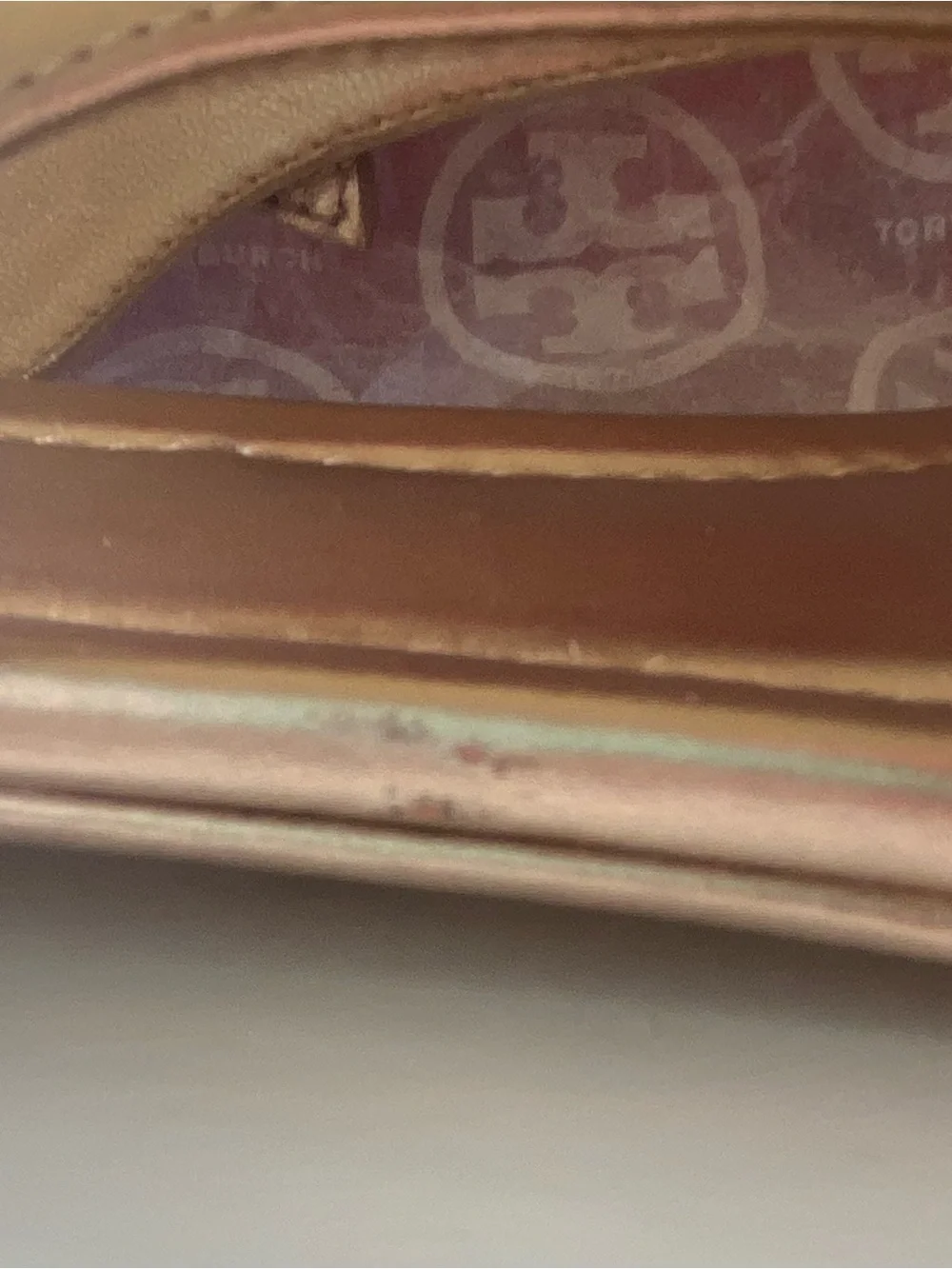 Tory Burch Rose Gold Minnie Sandals